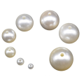 Wholesale Fashion 4MM 5MM 6MM 8MM 10MM 12MM 14MM 16MM Plastic Pearl Beads with hole for DIY